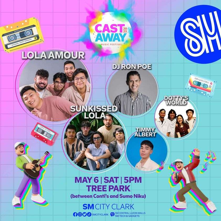 SM City Clark Castaway Music Festival 2023 - Staycations Philippines