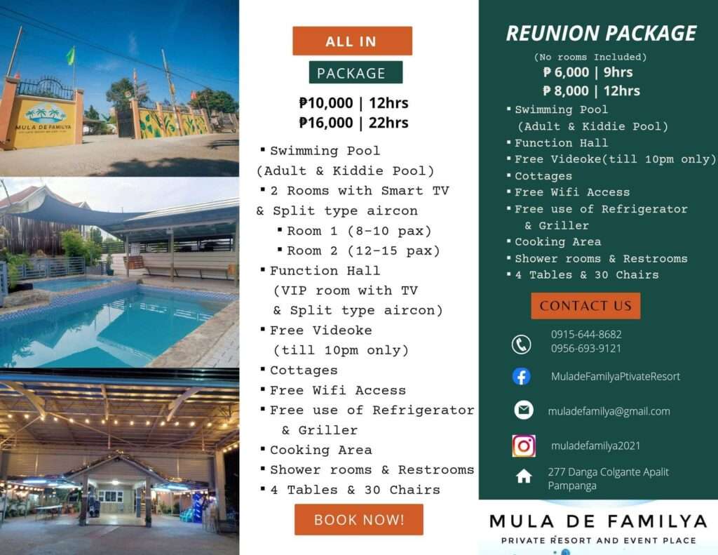 Mula de Familya Private Resort