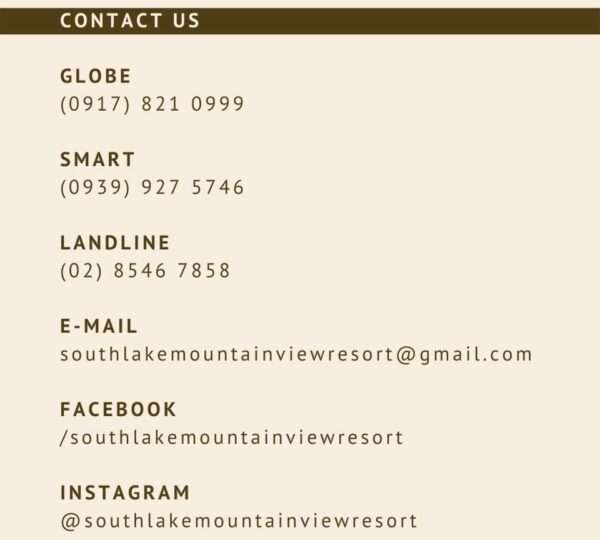 Southlake Mountain View Resort
